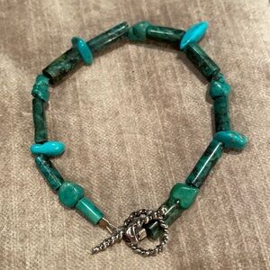 Southwestern Santa Fe Toggle Bracelet 7.5